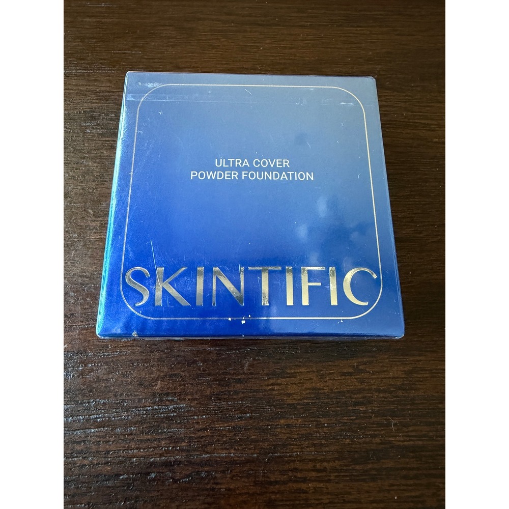 Skintific Ultra Cover Powder Foundation 03A Almond Natural Matte 9g New